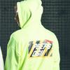 Peeps Ogi Hood Zip Up (Neon Green)