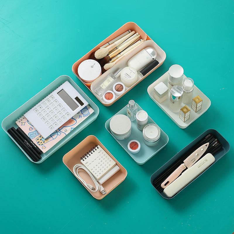 Combinable Storage Box Desktop Cosmetic Storage  Makeup Clothes Tableware Holder Drawer Organizer Drawers Underwear Organizer