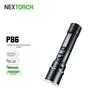 NEXTORCH P86 Tactical Rechargeable Flashlight with Electronic Whistle