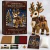 Handnähen Weihnachten DIY Patchwork-Set Filzstoff Komplette Materialpackung Geschenk