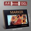 Premium Sketch Book, Spiral Bound, 50 Sheets , Acid Free Art Sketchbook,for Adults Beginners Artists Painting