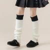 Kids Sweet Girl Leg Warmers Simplicity Korean Fashion School Calf Elegant Sock for Baby Girl Autumn Winter Piles Loose Socks