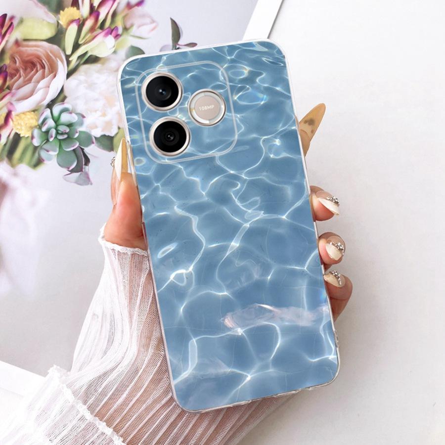 Pro Honor 600 Lite Pouzdro na telefon s počátečním písmenem pro Huawei Y6p Y 7 P Matný zadní kryt Ochrana fotoaparátu Nárazuvzdorná pouzdra