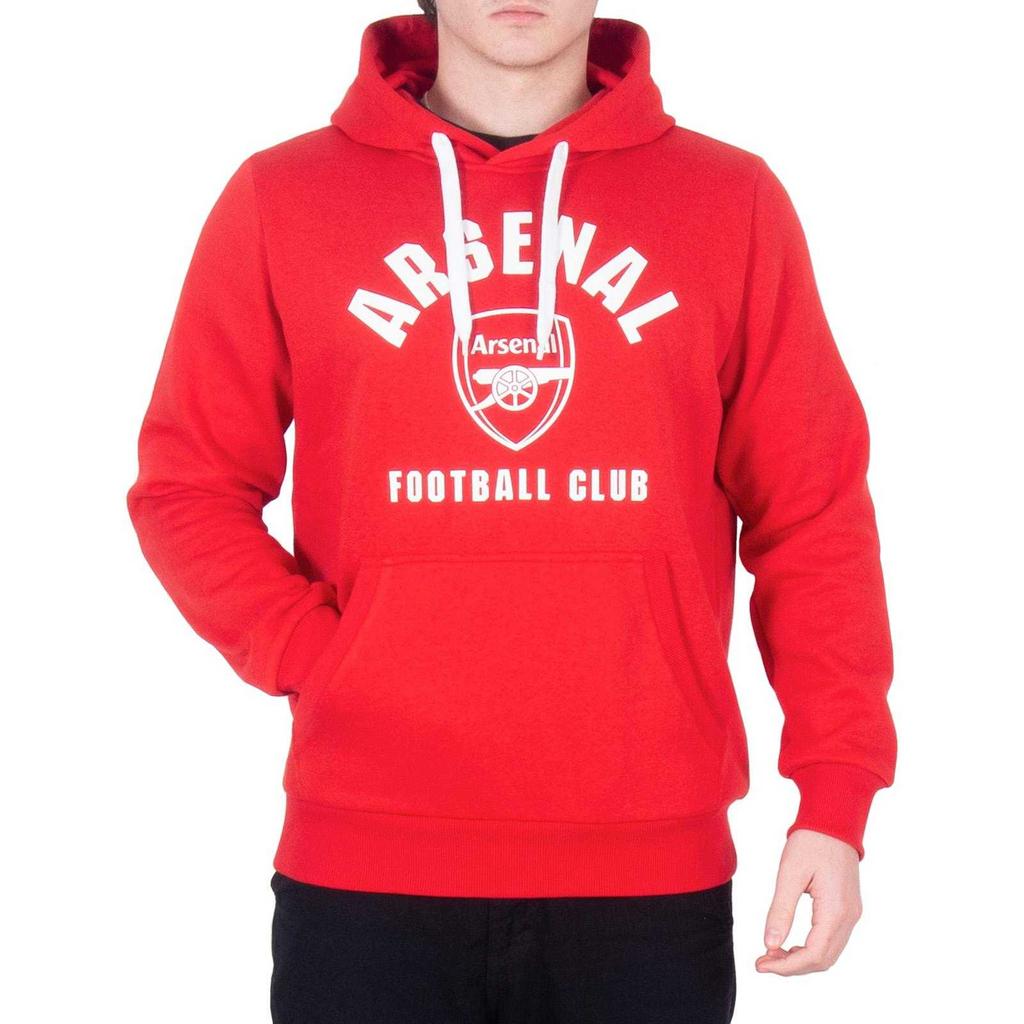 Arsenal FC Men's Crest Fleece Hoodie