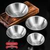 ZISIZ Stainless Steel Conical Salad/Meal Bowl