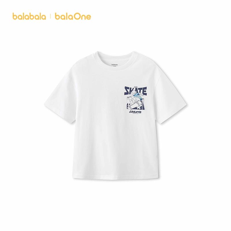 Balabala Boys' Short-sleeved T-shirt