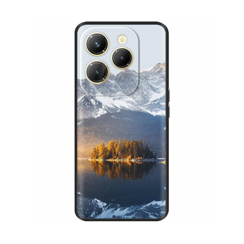 Für Infinix Hot 40 Pro Hülle Stoßfestes Silikon Weiche Handyhülle Rückseite für Infinix Hot 40 Pro Hot40 40i Hot40i Hüllen Fundas