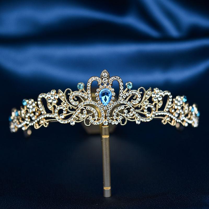 

Свадебная корона Головной убор Женский 18-й день рождения Свадебная корона Ободок Аксессуары для волос Аксессуары принцессы Новые украшения