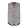 Shelby And Sons Mens Checked Slim Waistcoat