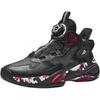 Anta Kids Thunderbolt Slip-On Rotating Buckle Non-Slip Shock Absorbing Wear-Resistant High-Top Basketball Shoes Men Basketball Shoes 312441107-11