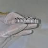 Ensemble Haut et Bas Grillz Dentaires Ensemble Amovible Grillz Dentaires Capuchons Dentaires pour Femmes Hommes