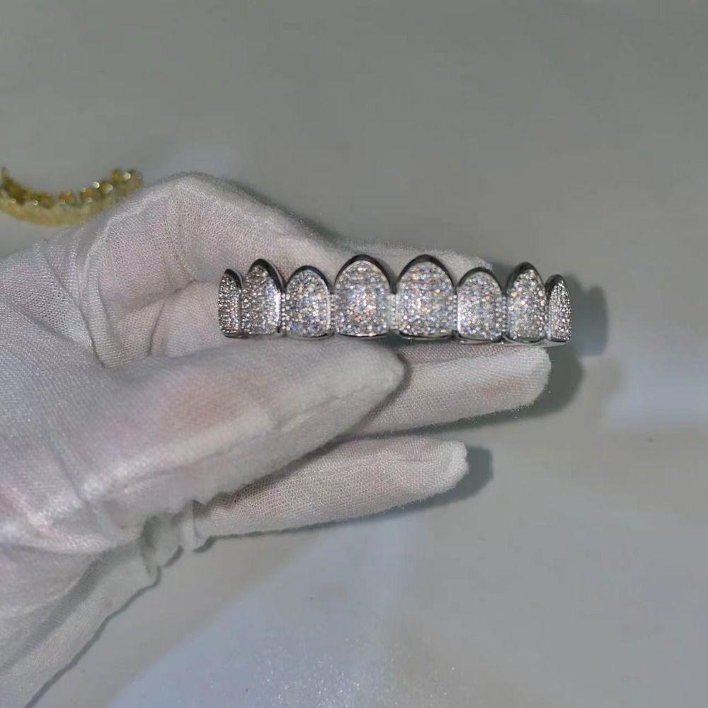 Removable Design Teeth Grillz Set Hip Hop Charm Teeth Grillz Gift Hiphop Teeth Grillz Tooth Socket