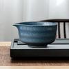 Ceramic Matcha Bowl Japanese Tea Cup Accessories Ceremony Handmade with Pouring Spout