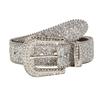 Spice Girl Belt Female Tide Eye Shiny Style Western Rhinestone Buckle Wide Belt Waist Chain