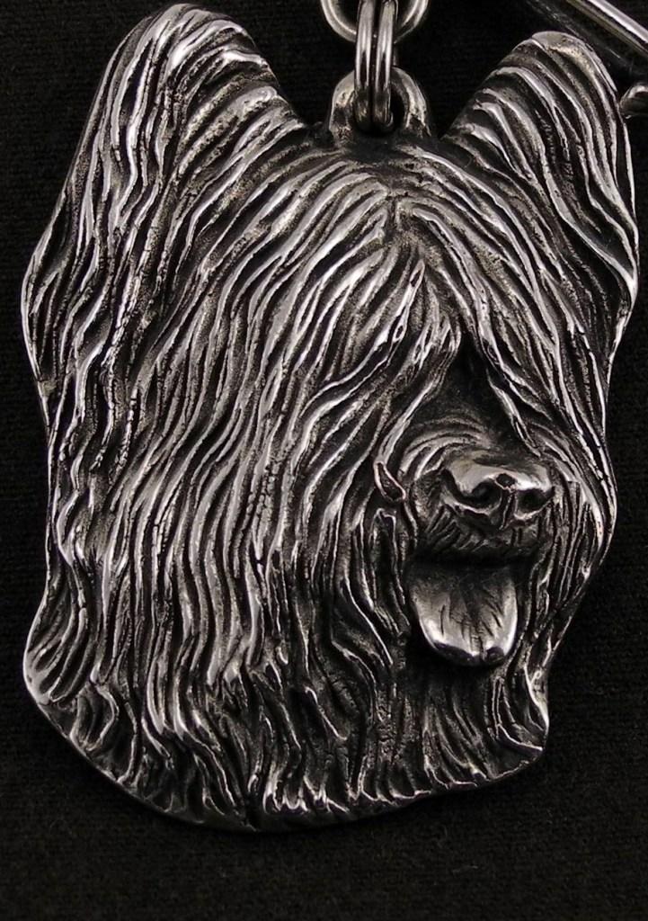 Briard, Berger de Brie - Dog necklace, unique jewellery for the dog fan, unique adder pendant by Art-Dog brand