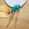 10 Stück Bequemer Schwamm-Stiftgriff Ergonomisch Weiche Textur Schreibhilfe Griff Anti-Rutsch Stiftgriff Schule Büro