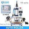 ZONESUN Pneumatische Stanzmaschine Heißpresse Digital Buch Lederbearbeitung Papier Holz Benutzerdefiniertes Logo Prägung Folienzuführer ZS-QS100