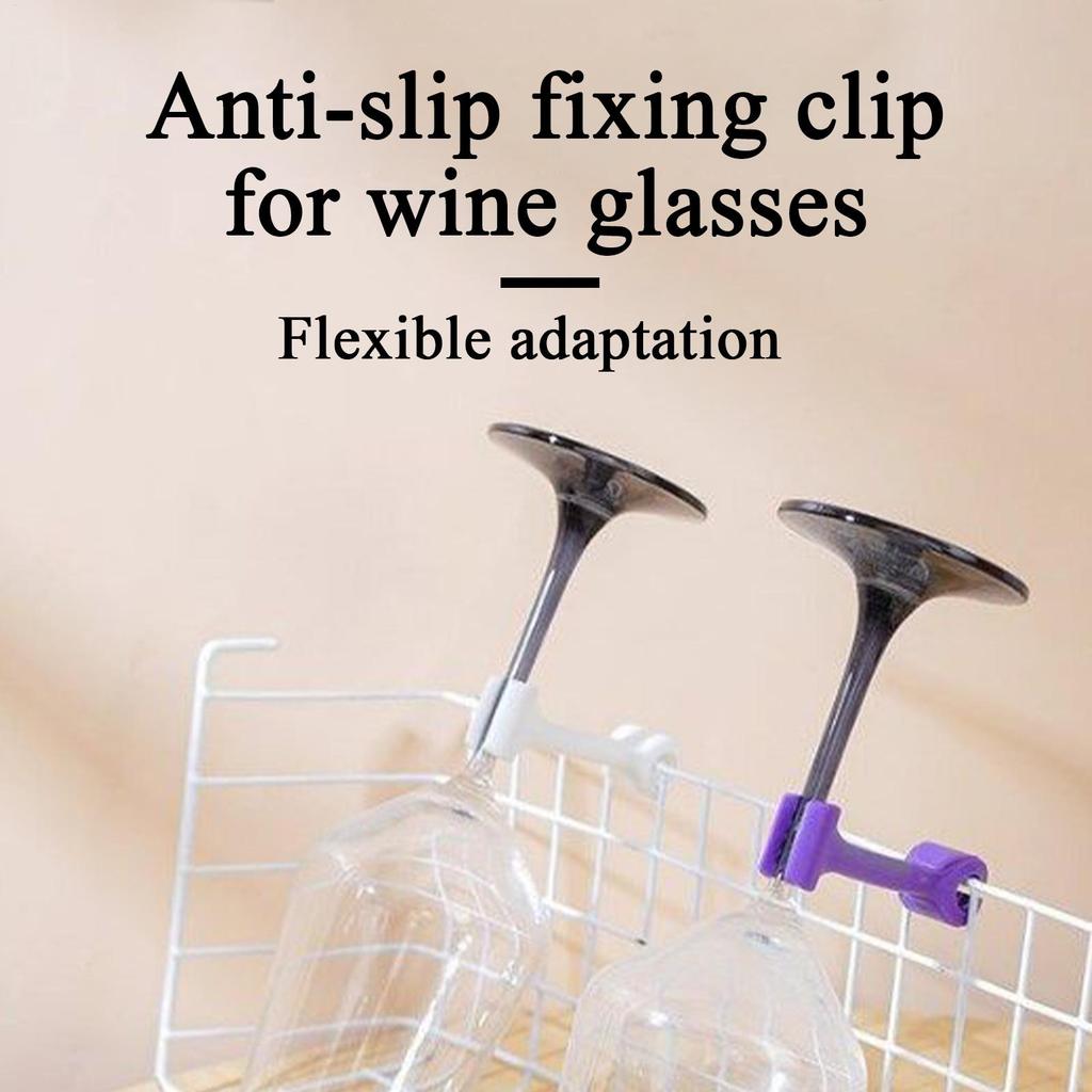 Anti-Slip Wine Glass Holder for Dishwasher, Space Saving Dishwasher Rack for Party Cleanup, Daily Wash Saver for Home Housewife