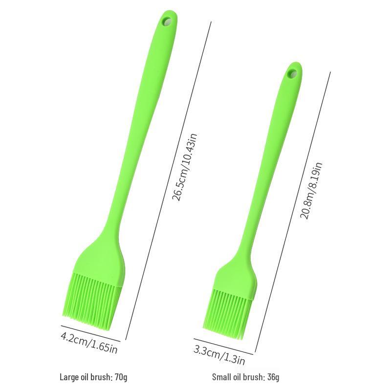 Silicone Oil Brush - Non-Shedding, Food-Grade Baking & BBQ Tool