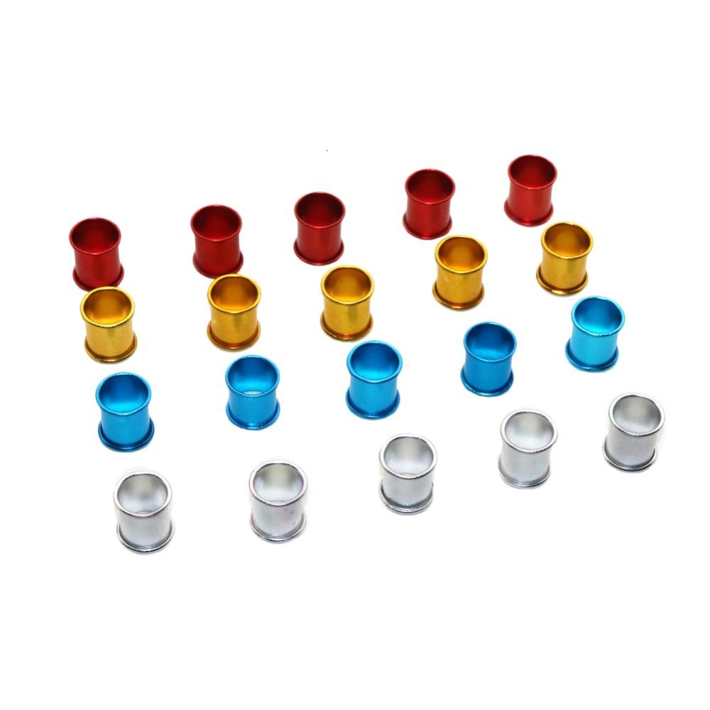 6 Colors Aluminum Parrot foot ring Pigeon Training tools Identification Race pigeons Color ring Bird supplies 1800 Pcs