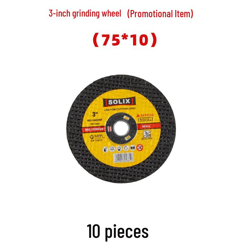 3-Inch Cutting Disc, Steel Man 75*1.2*10mm Grinding Wheel for Mini Angle Grinder