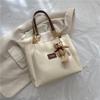 Stylish Summer 2023 Women's Tote Handbag Chic Casual Design With Zipper And Phone Pocket
