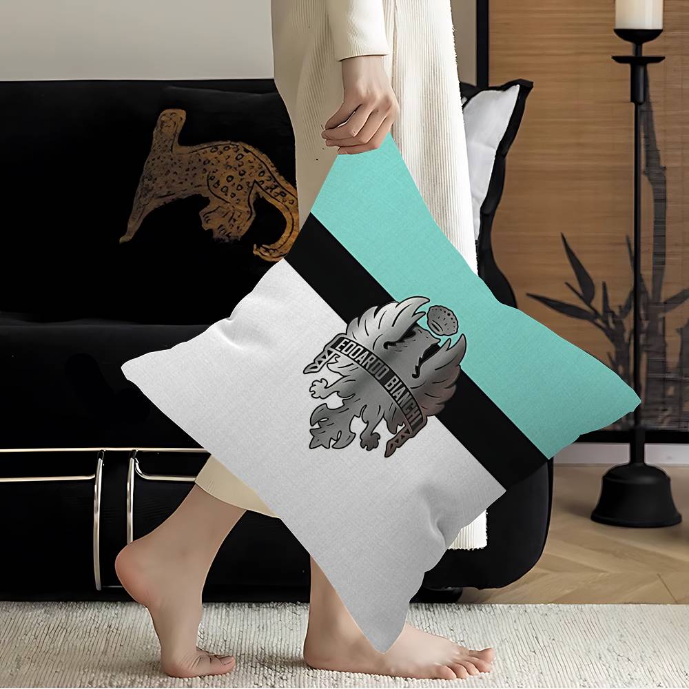 B-Bianchis Bike Logo Pillow Anime Pillow Sofa Bed Head Pillow Cover Cushion Cover 45X45 Cm Fashion