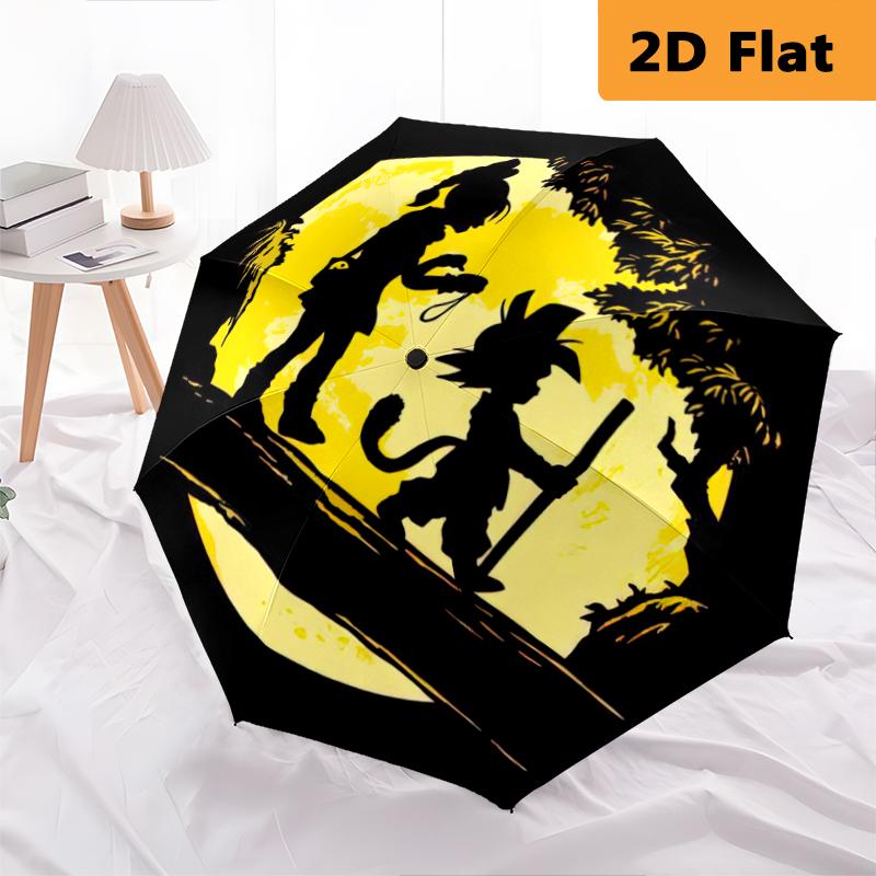 1pc Dragon Ball umbrella Portable 8-rib structure suitable for all seasons, home, travel, outdoor umbrella