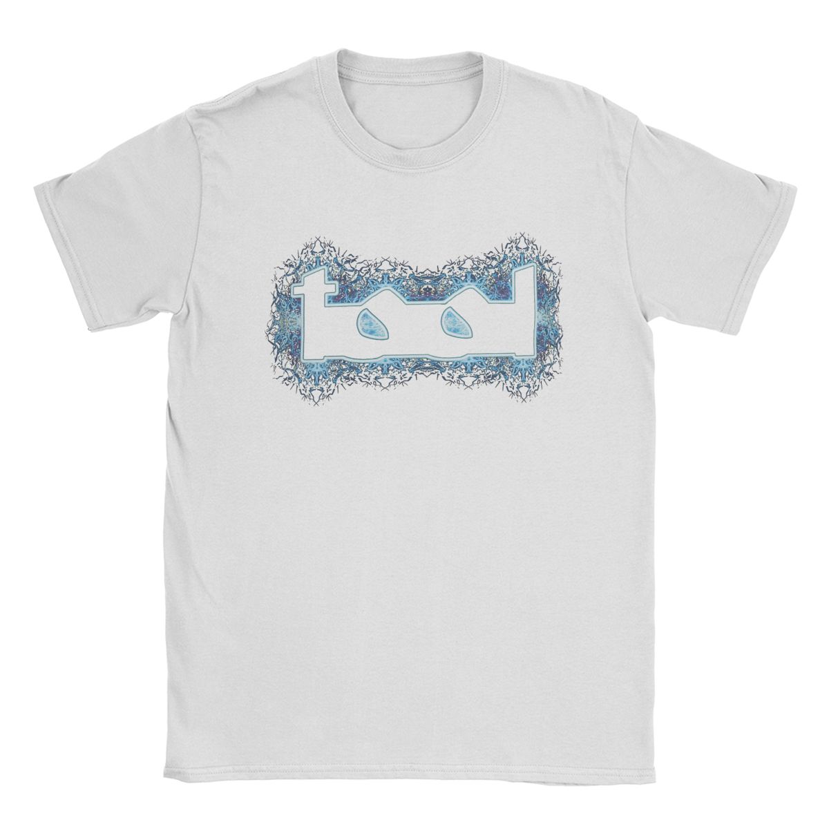 

Tool Band Men s T Shirt Vintage Tees Short Sleeve Crew Neck T-Shirts 100% Cotton 4XL 5XL Clothing S білий