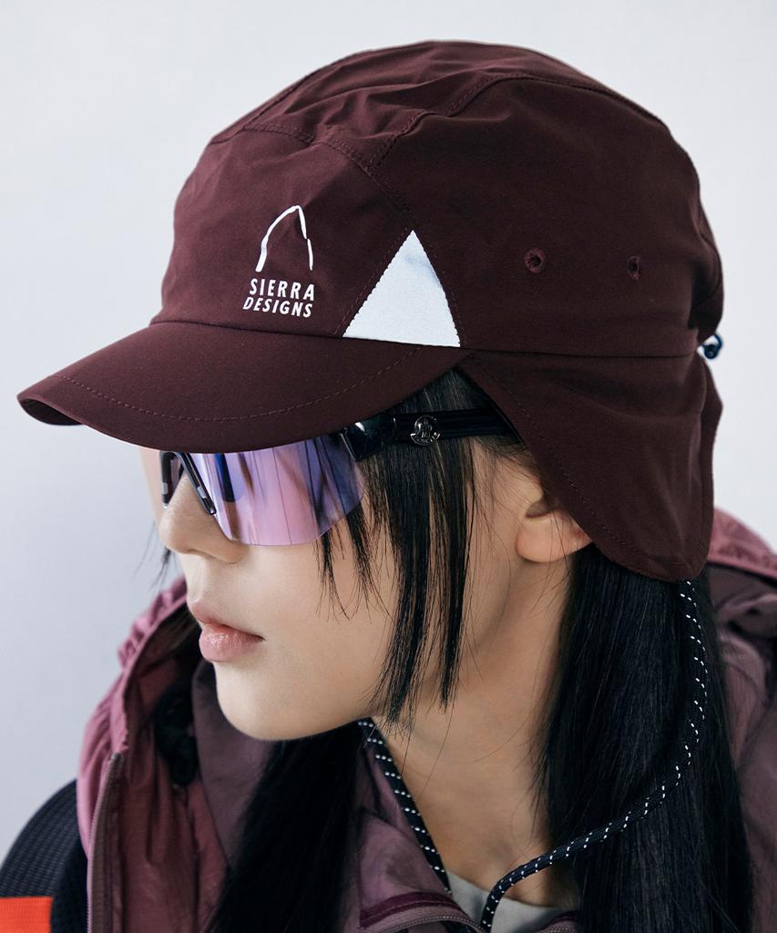 SIERRA DESIGNS Sunrise Earflip Cap Burgundy