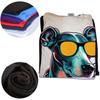 Maman et Papa Lunettes de Soleil Chien Cool Motif T-shirt Lévrier Italien Vêtements de Rue Cadeau Été Vêtements Homme et Femme