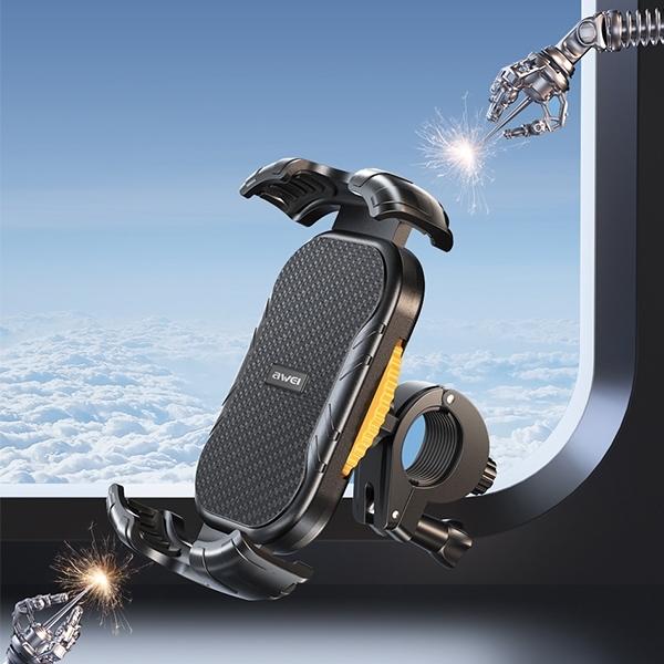 Awei X29 Bike Holder 4.7"-6.7" For Frame Black