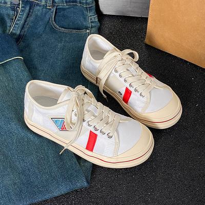 Dopamine Color Matching Platform Canvas Shoes Women's 2025 New Fashion Versatile Comfortable Breathable Sports and Leisure Shoes