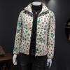 Hochwertige Herren-Jacquardjacke mit 90% Daunenfüllung - Herbst/Winter 2025 Edition