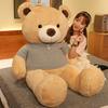 New Sweater Bear Doll Teddy Bear Plush Toy Soothing Doll for Girls' Birthday Gifts