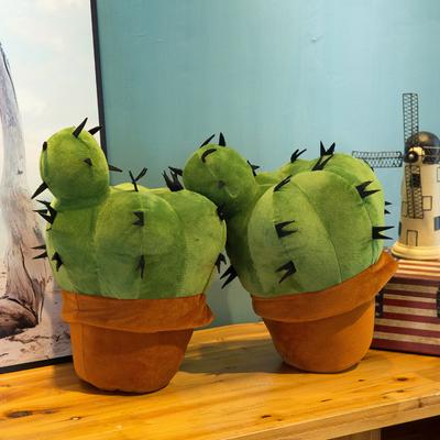 Cactus ornamentale simulato creativo, bambola cactus giocattolo di peluche, regalo per la casa