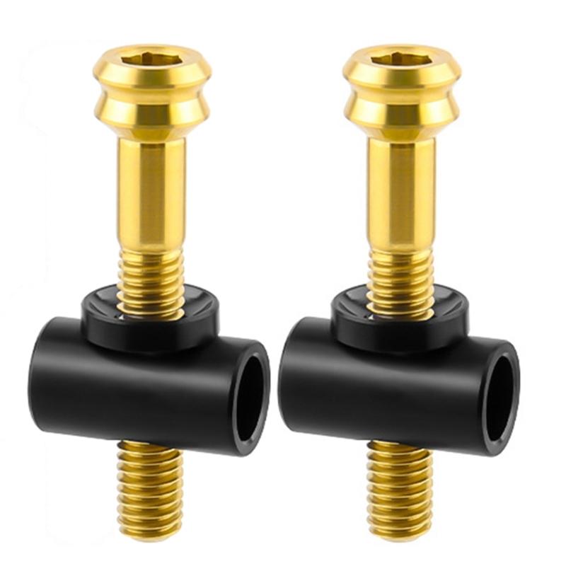 Bicycles Seatpost Fastening Screw Titaniums Alloy Seatpost Screw 5x30/40mm Cycling Seatpost Fixed Bolts Round Head Screw