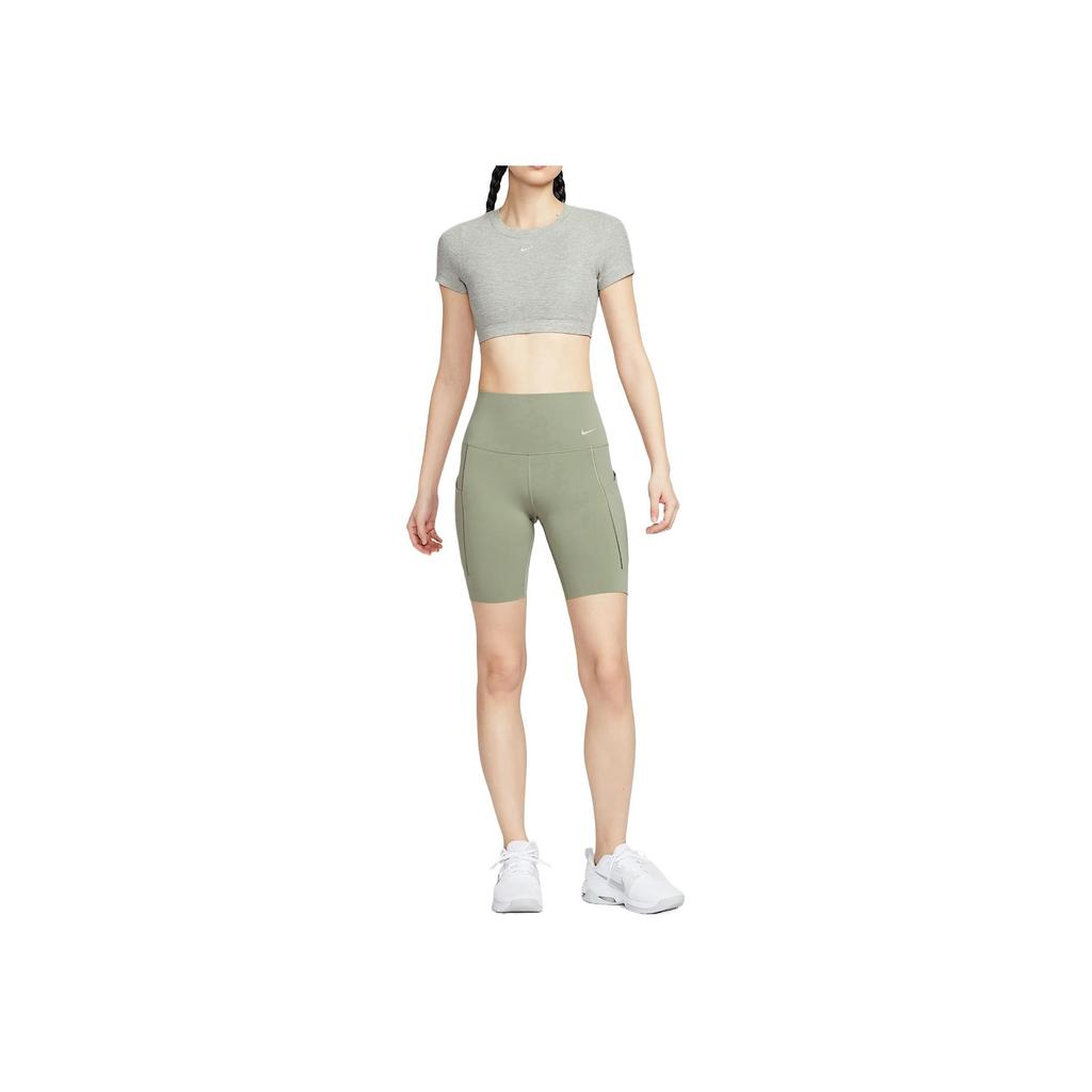 Nike Sportswear Classics Fashion Comfortable Soft Skin-Friendly Solid Color Sports Vest Women tops Dark-Gray HF5418-063