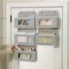 Platzsparender Über-Tür-Organizer Klare PVC-Fenster Hinter-Tür-Tasche Hängende Aufbewahrungstasche für den Heimgebrauch