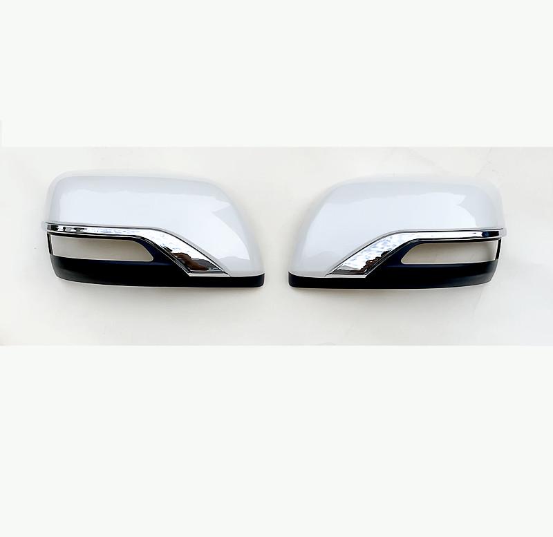 Prado Rearview Mirror Cover: Anti-scratch Bright Strip for Baoda and Land Cruiser