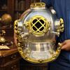 Diving Helmet Steel and Aluminum Nautical Decor Home Decor Birthday Gift