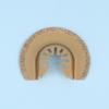 1/2Pcs Oscillating Saw Blades Sickle-Shaped/Semi-Circular For Rough Sanding Fillers Tile Ceramics Electric Tool Accessories