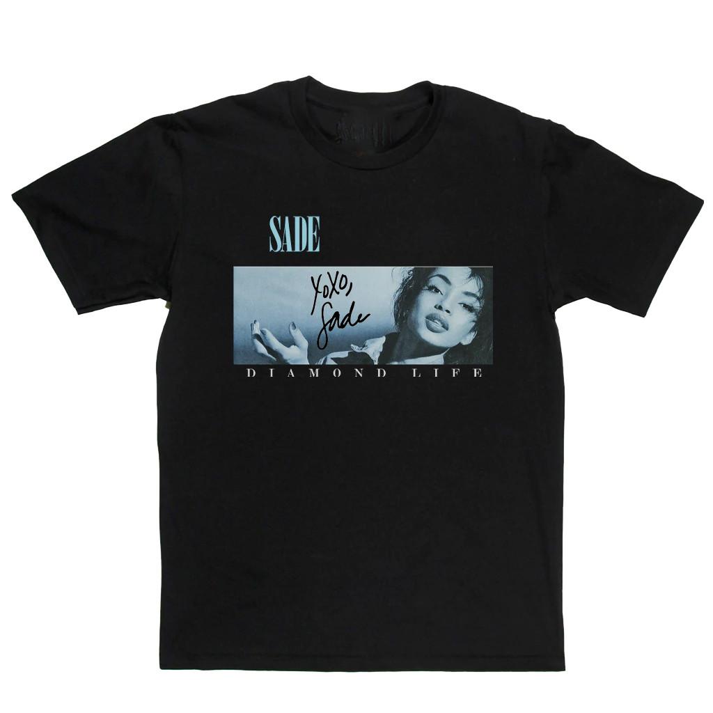 Vintage Sade Diamond Life Heavy Cotton Black S-234XL Unisex Tee Shirt CM134 S
