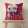 Anime H-Hazbin H-Hotel Kissenbezug Auto Überwurfskissenbezug für Sofa Auto Weihnachtsgeschenk
