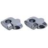 7Celsius8in Handlebar Risers CNC Aluminum Alloy   Motorcycle Modification Accessory