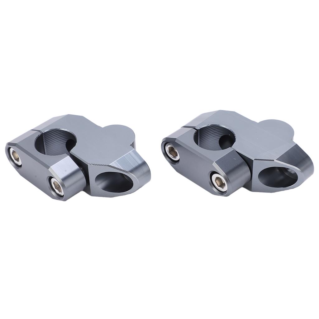 7Celsius8in Handlebar Risers CNC Aluminum Alloy   Motorcycle Modification Accessory