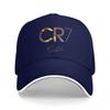 CR7 C-Cristiano calcio Cappello da Golf Merchandising Vintage R-Ronaldo Calcio Cappellino da Sole Per Unisex Donna Copricapo da Golf Vestibilità Regolabile
