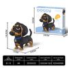 DIY Cross-Border Cartoon Corgi Building Blocks Puzzle Toy Set