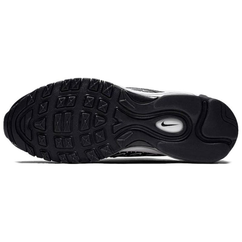Nike Air Max 97 Black Swoosh Pattern Women's Sneakers Casual Shoes AR7621-001