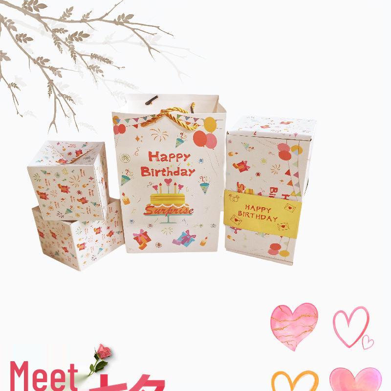 

Surprise Pop-Up Box: Birthday & Valentine s Day Gift 6 Pop-up Boxes + Gift Box + Bag